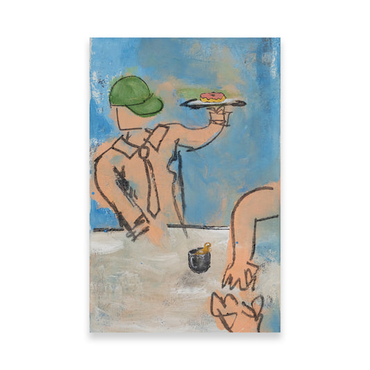 Green Hat 3 (Print)