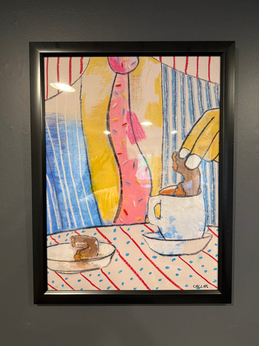Dunk Print Framed