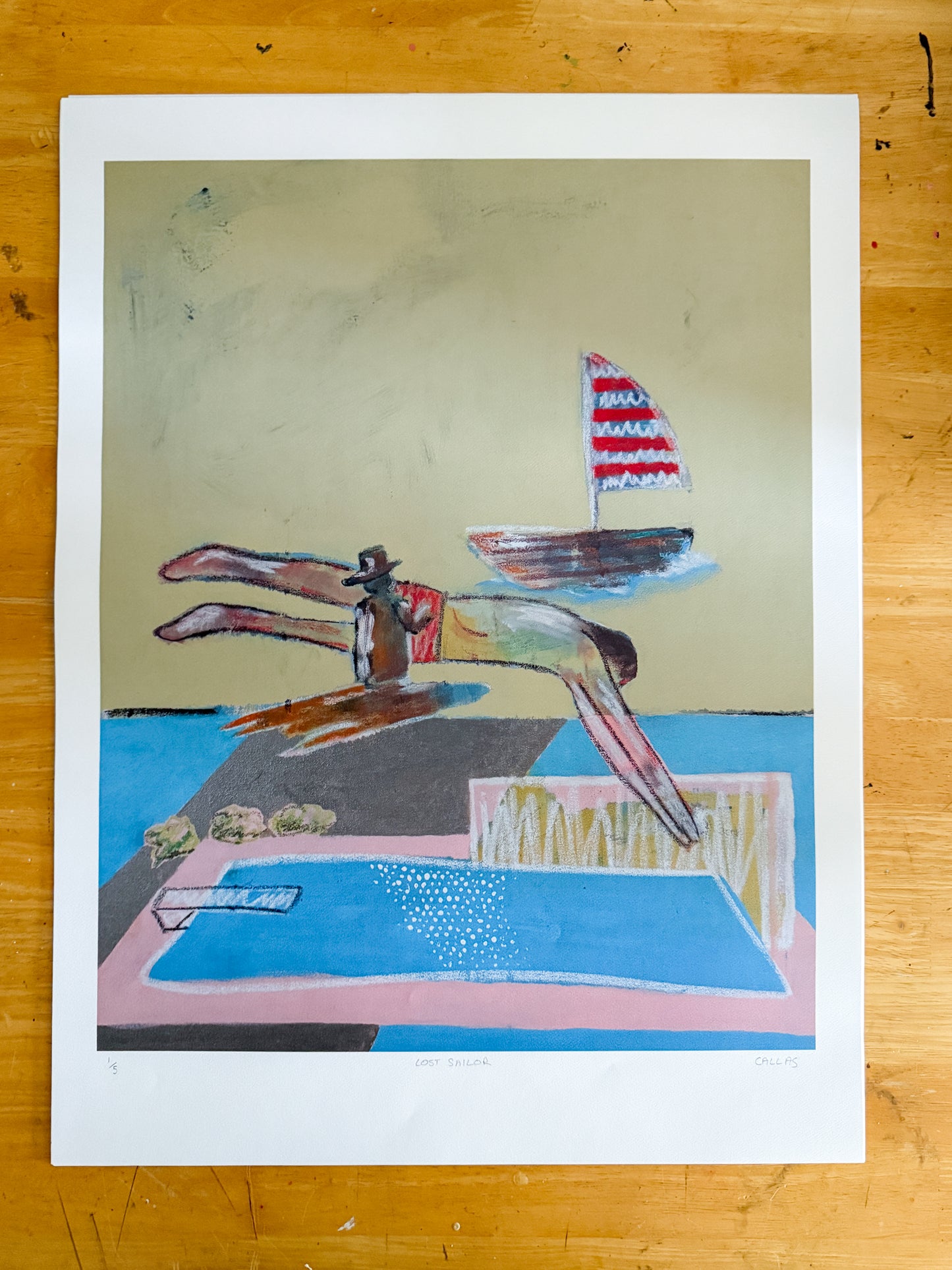 Lost Sailor (Print)