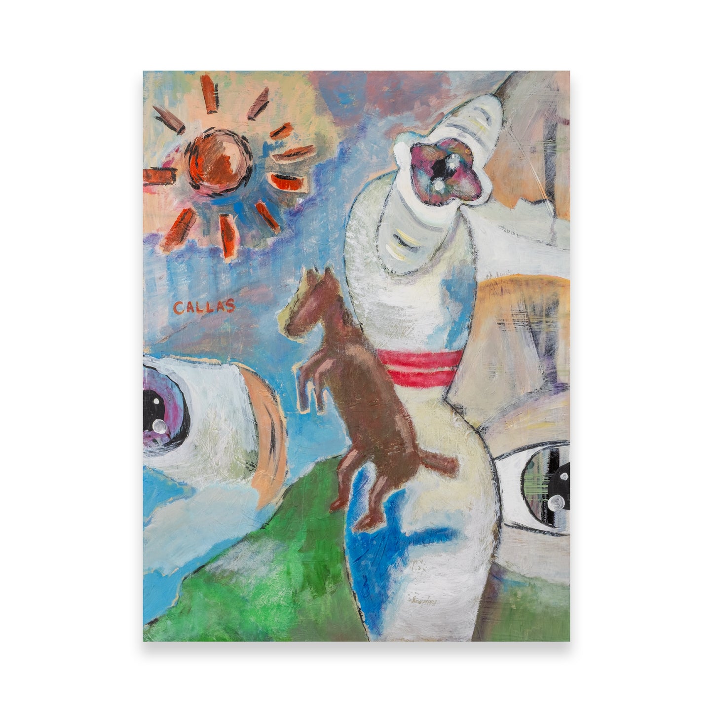 Dude, Is That A Standing Horse? Or Is He Sitting? (Print) [PRE-ORDER]